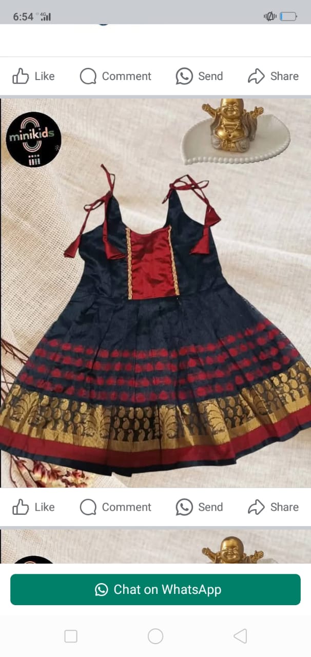 Pattu Pavada Sattai 10 – 1 to 12 months (Size S)