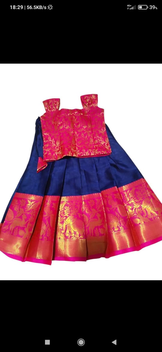 Pattu Pavada Sattai 10 – Age 2-3 years (Size L)
